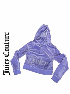 Juicy Couture Y2K VINTAGE Light Purple Velour Trwck Suit -‎ Size L